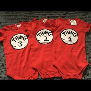 thing 3 onesie
